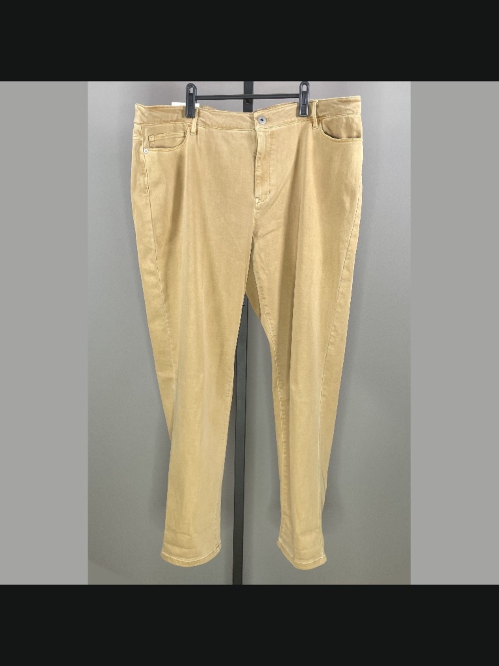 NEW J Jill Jeans Womens 20 brown denim straight leg preppy casual